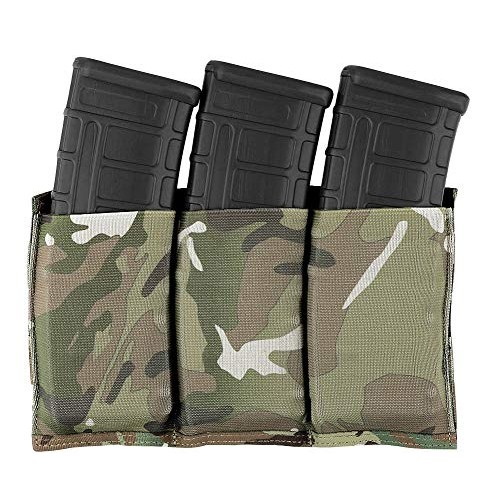 KRYDEX Molle M4 M16 Triple Magazine Pouch Speed Mag Pouches Multi...