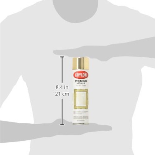 Krylon K01000A07 Premium Metallic Spray Paint Resembles Actual Pla...