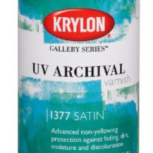 Krylon K01377000 Gallery Series UV Archival Varnish Aerosol Spray,...