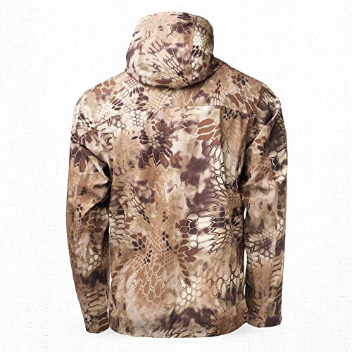 Kryptek Hunting Clothing - Jupiter Waterproof, Packable Jacket, 18...
