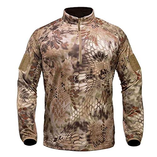 Kryptek Valhalla 2 LS Zip - Long Sleeve Camo Hunting Shirt Valhal...