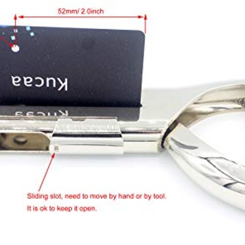 Kucaa 2-inch Reach 1/8 inch 3mm Deep Throat Heavy Duty Hand Held S...