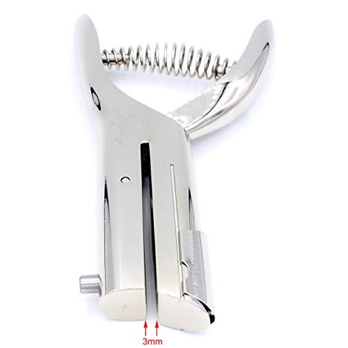 Kucaa 2-inch Reach 1/8 inch 3mm Deep Throat Heavy Duty Hand Held S...