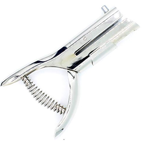 Kucaa 2-inch Reach 1/8 inch 3mm Deep Throat Heavy Duty Hand Held S...