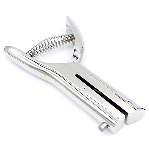 Kucaa 2-inch Reach 1/8 inch 3mm Deep Throat Heavy Duty Hand Held S...