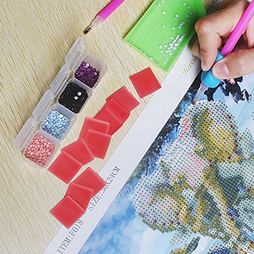 60pcs 5D Diamond Painting Glue Clay Environmental DIY Diamond Embr...