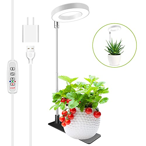 Kullsinss Grow Lights for Indoor Plants, Full Spectrum Halo Growin...