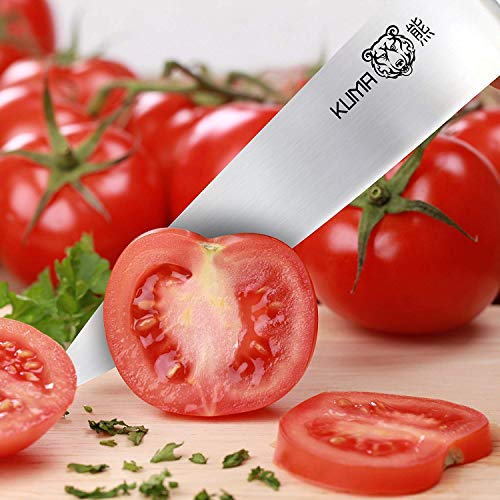 KUMA Professional Damascus Steel Knife & Chef Knife Pro Bolster Ed...