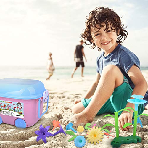 kuman Flower Garden Building Toys, 152 Pcs Creative DIY ducational...