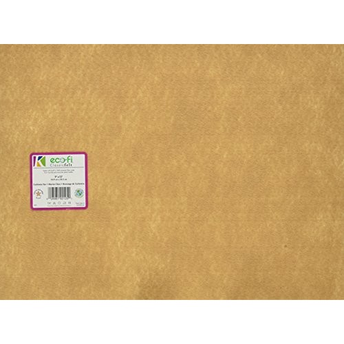 Kunin Rainbow Classic Felt 9X12-Cashmere Tan 24 per Pack
