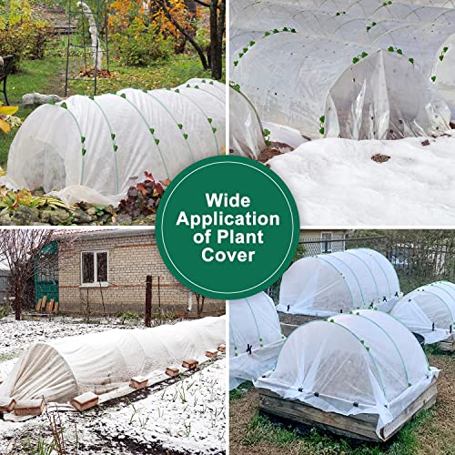 Kuptone Plant Covers Freeze Protection 10Ft x 30Ft Floating Row Co...
