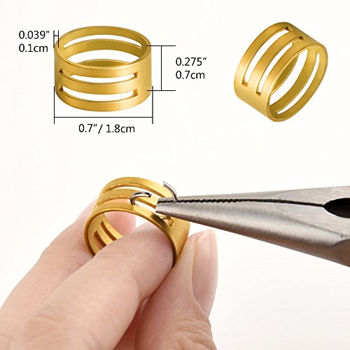 KUUQA Jewelry Making Kit Jewelry Findings Starter Kit Jewelry Bead...