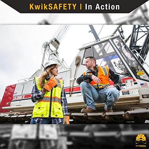 KwikSafety Charlotte, NC BIG KAHUNA 11 Pockets ANSI Class 2 OS...