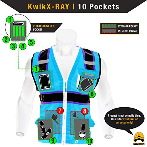 KwikSafety Charlotte, NC CLASSIC 10 Pockets Class 2 ANSI High ...