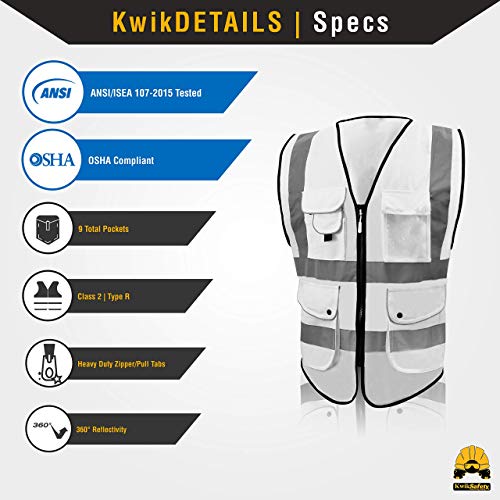 KwikSafety Charlotte, NC SUPERIOR 9 Pockets Class 2 ANSI High ...