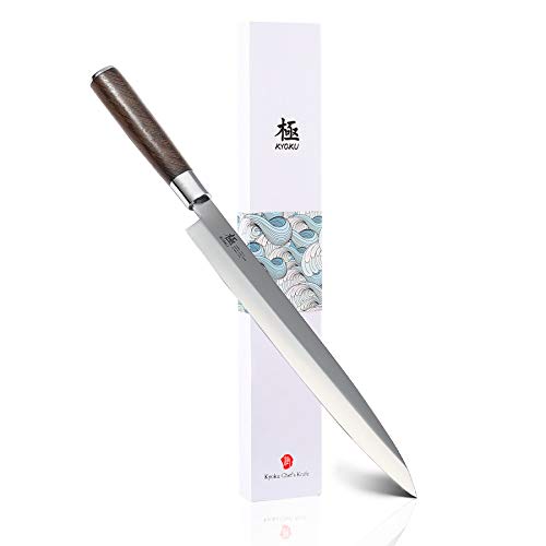 KYOKU Samurai Series - 10.5 Yanagiba Knife Japanese Sushi Sashimi...