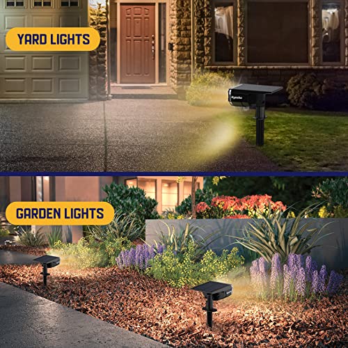 Kyosho Solar Outdoor Lights Waterproof IP67, 38 LEDs Solar Spot Li...