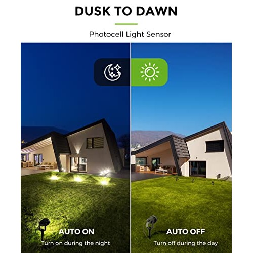 LOHAS Landscape LED Lighting Outdoor, Spotlights for Yard Pathway ...