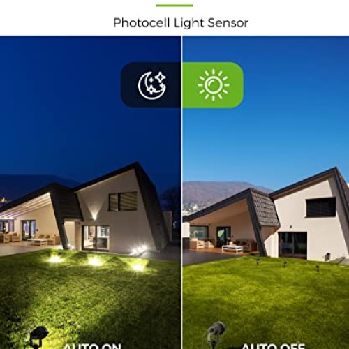 LOHAS Landscape LED Lighting Outdoor, Spotlights for Yard Pathway ...
