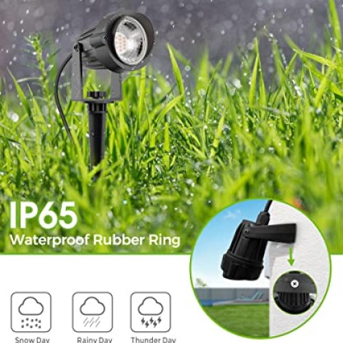 LOHAS Landscape LED Lighting Outdoor, Spotlights for Yard Pathway ...