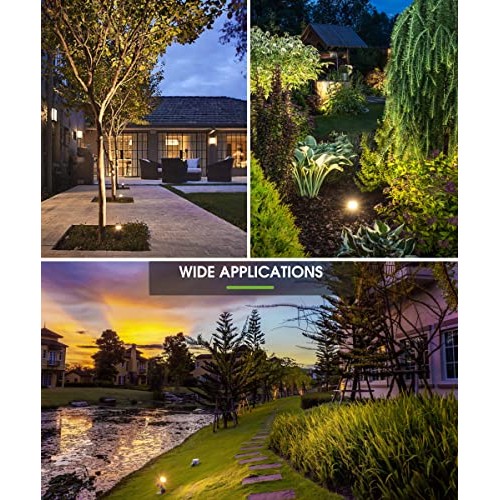LOHAS Landscape LED Lighting Outdoor, Spotlights for Yard Pathway ...