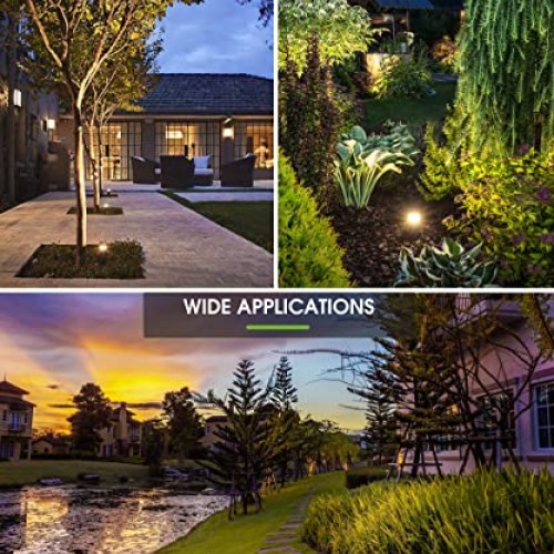 LOHAS Landscape LED Lighting Outdoor, Spotlights for Yard Pathway ...