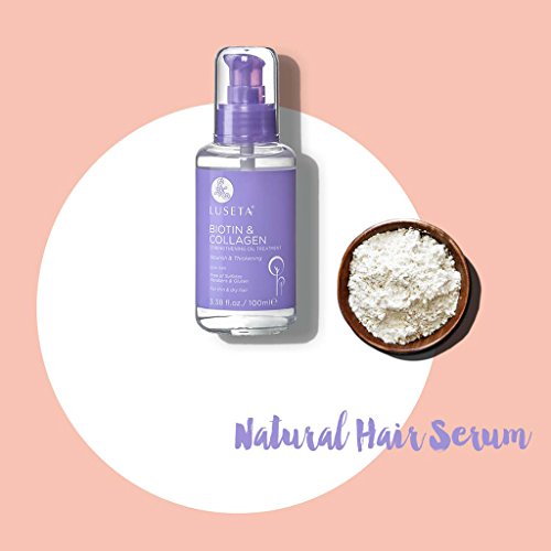 Luseta Biotin Hair Growth Serum, Hair Growth Oil for Thin & Dry Ha...