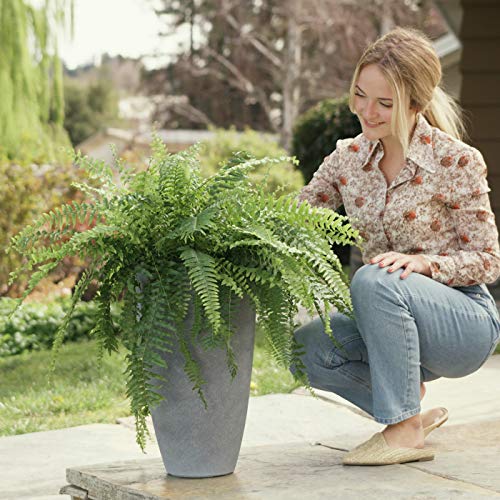 LA JOLIE MUSE Tall Planters Set 2 Flower Pots, 20 Inch Each, Patio...