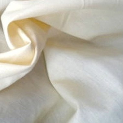 LA Linen 60 Wide Cotton Muslin Fabric / 50 Yards Roll / Natural