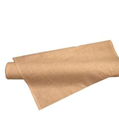 LA Linen Roll Burlap Fabric, 40-Inch Wide by 1-Yard Long, Natural,...