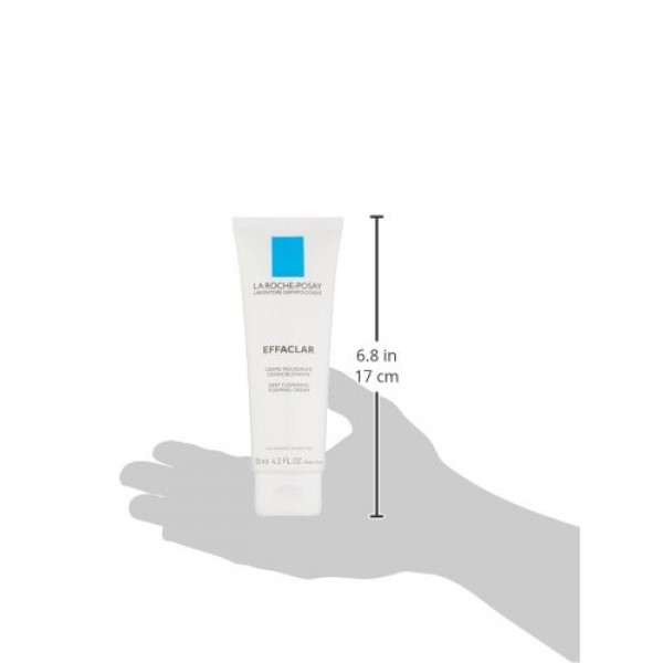 La Roche-Posay Effaclar Deep Cleansing Foaming Cream Face Wash Cle...