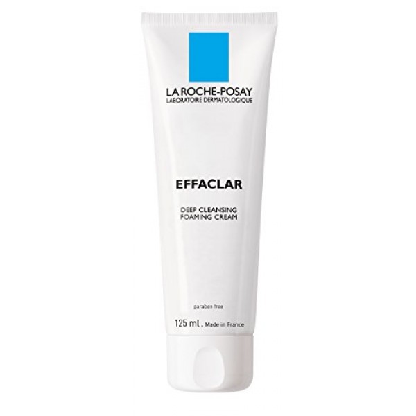 La Roche-Posay Effaclar Deep Cleansing Foaming Cream Face Wash Cle...