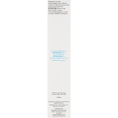La Roche-Posay Effaclar Duo Acne Treatment Cream with Benzoyl Pero...