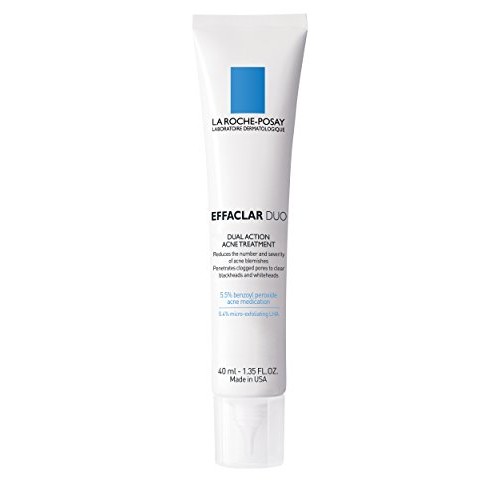 La Roche-Posay Effaclar Duo Acne Treatment Cream with Benzoyl Pero...