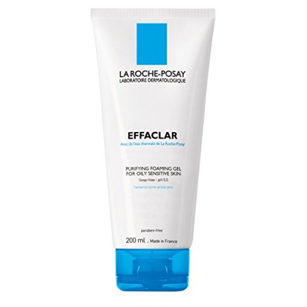 La Roche-Posay Effaclar Purifying Foaming Gel Face Wash Cleanser f...