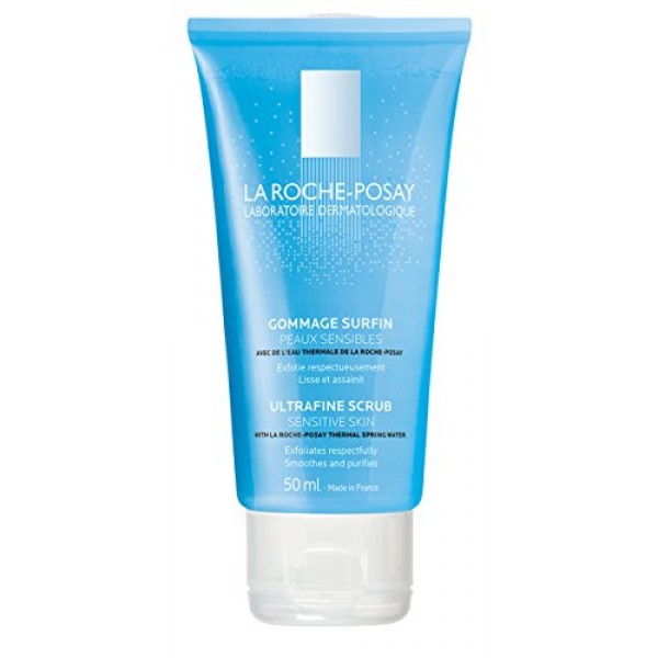 La Roche-Posay Ultra-Fine Face Scrub Exfoliating Face Wash for Sen...