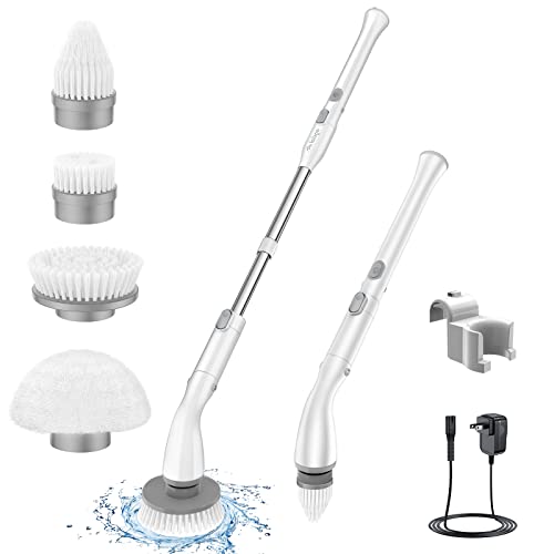 LABIGO Electric Spin Scrubber LA1 Pro, Cordless Spin Scrubber with...