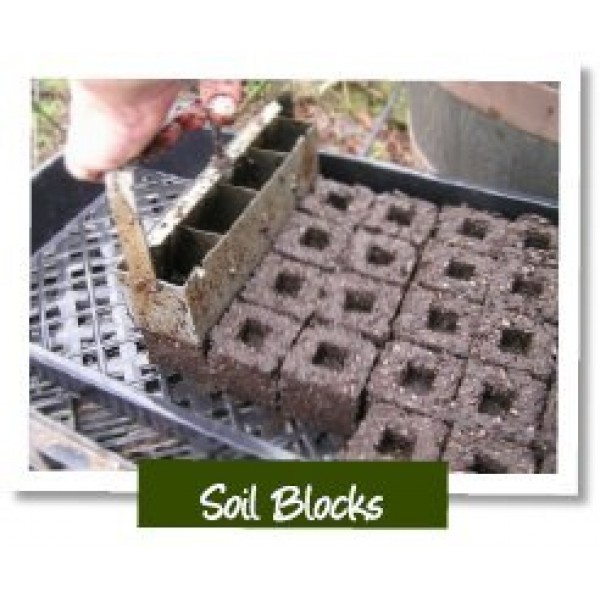Ladbrooke 6-Pc. Deluxe Essentials Complete Soil Block Making Set...