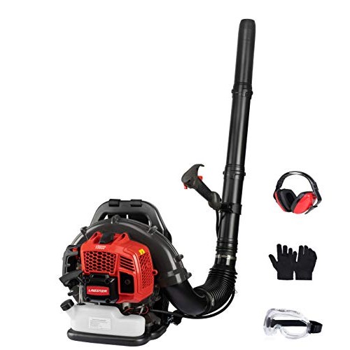 LaGinza LGB52 54CC 2-Cycle Gas 530 CFM 248 MPH Backpack Leaf Blower
