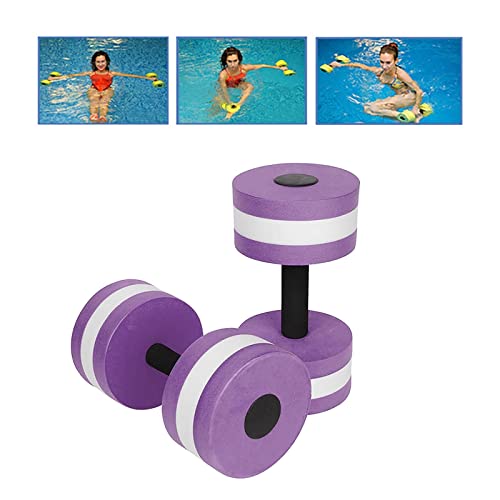Lagukka Aquatic Dumbbell Set, 2PCS Water Dumbells Pool Resistance ...