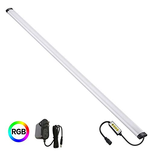 LAIFUNI Dimmable Under Cabinet Lighting, RGB LED Light Bar, Online...