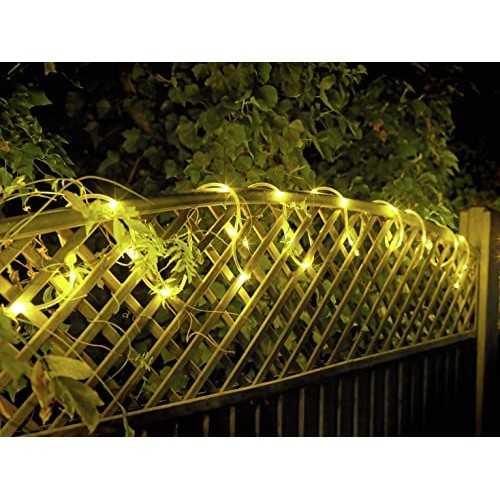 Solar Rope Light Waterproof IP65 39FT 100LEDs Outdoor LED ‎Solar O...