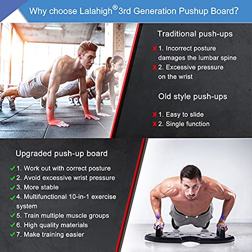 Ultimate Push Up board, Portable at Home Gym, Strength Training eq...