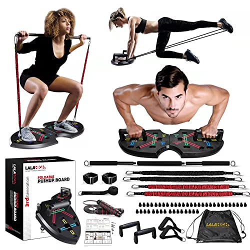 Ultimate Push Up board, Portable at Home Gym, Strength Training eq...