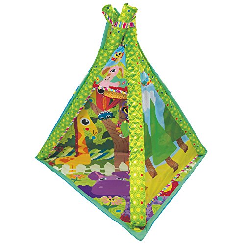 Lamaze LAMAZE - 4-in-1 Play Gym, an Open Mesh Play Tent and Tunnel...