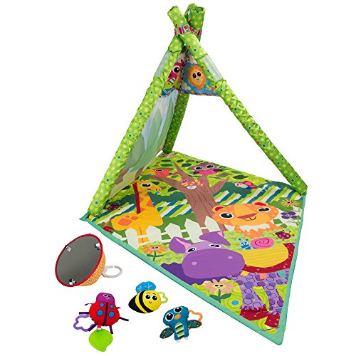 Lamaze LAMAZE - 4-in-1 Play Gym, an Open Mesh Play Tent and Tunnel...