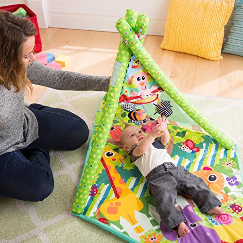 Lamaze LAMAZE - 4-in-1 Play Gym, an Open Mesh Play Tent and Tunnel...
