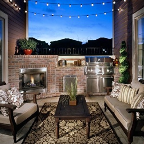 String Lights, Lampat 25Ft G40 Globe String Lights with Bulbs-UL L...