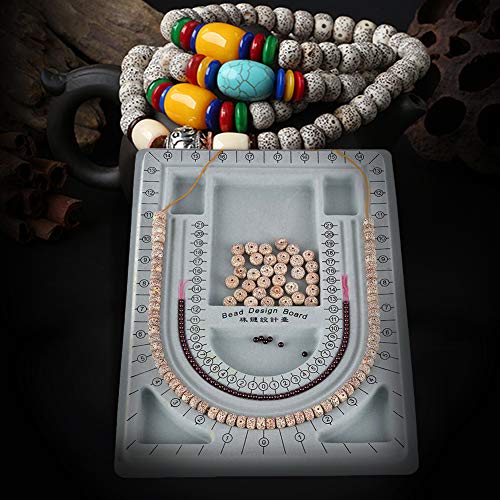 23 Pieces Jewelry Making Supplies Kit with Bead Design Board, LAMP...