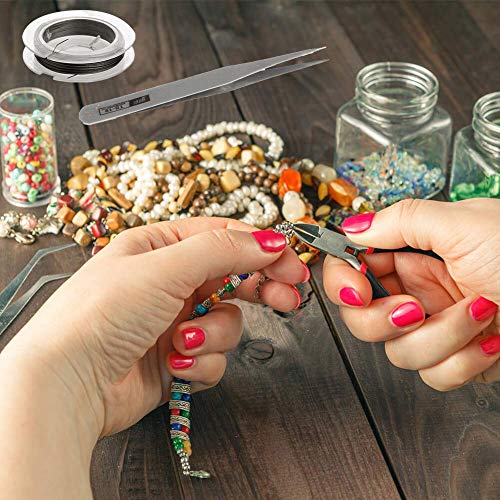 23 Pieces Jewelry Making Supplies Kit with Bead Design Board, LAMP...
